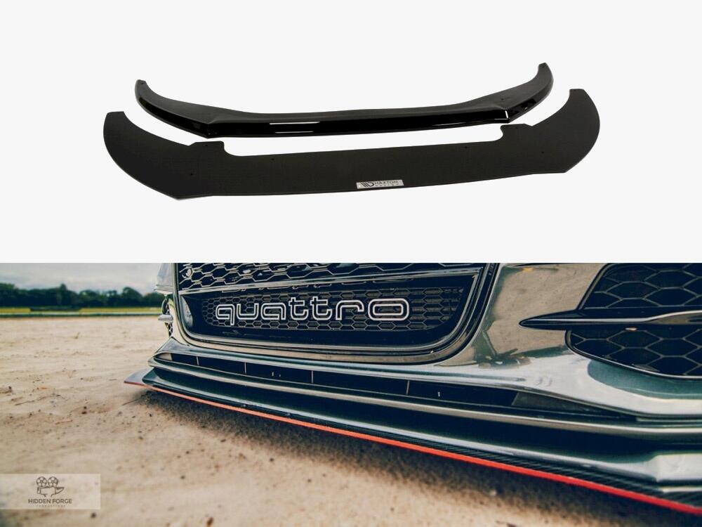 Front Racing Splitter Audi S6 / A6 C7 S-line (2 Splitters = 1 SET) (2011-2014)