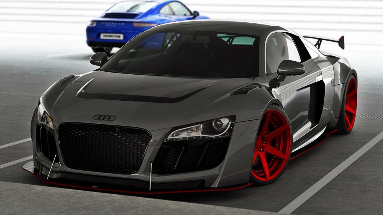 BODY KIT Audi R8 Mk1