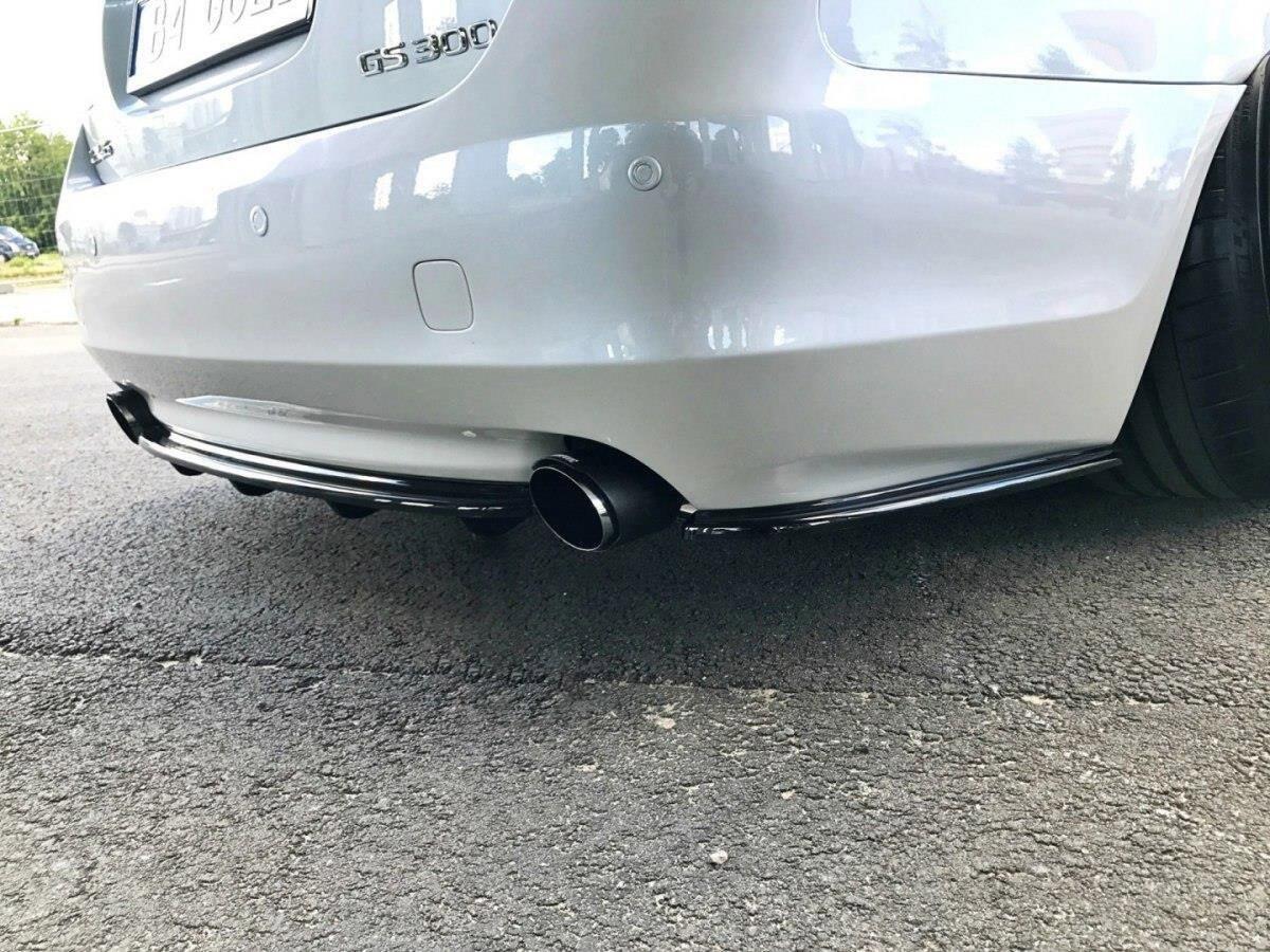 Central Rear Splitter (Vertical Bars) Lexus GS 300 Mk3 Facelift