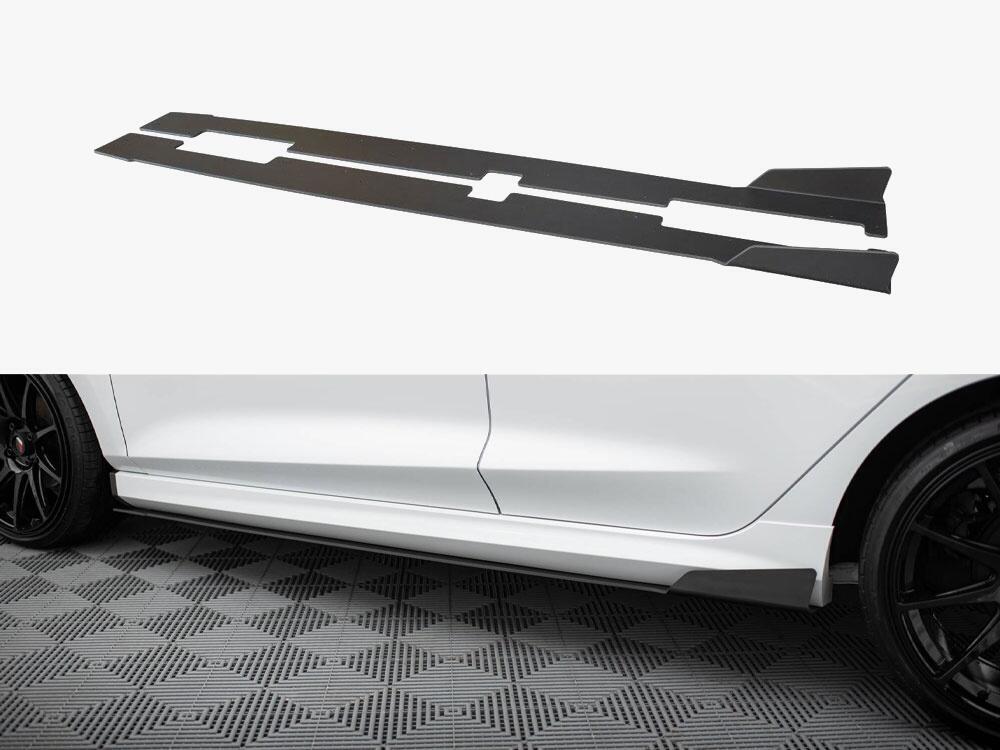 Racing Side Skirts Diffusers V.1 Ford Fiesta Mk8 ST / ST-Line