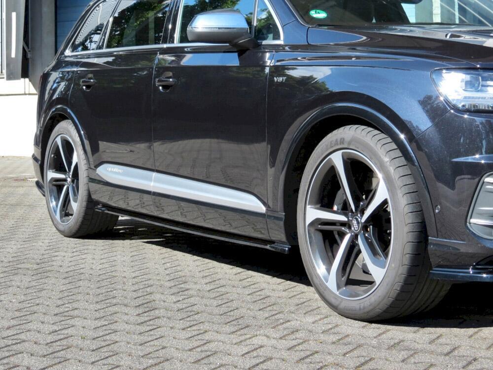 Side Skirts Diffusers Audi SQ7 / Q7 S-Line Mk2