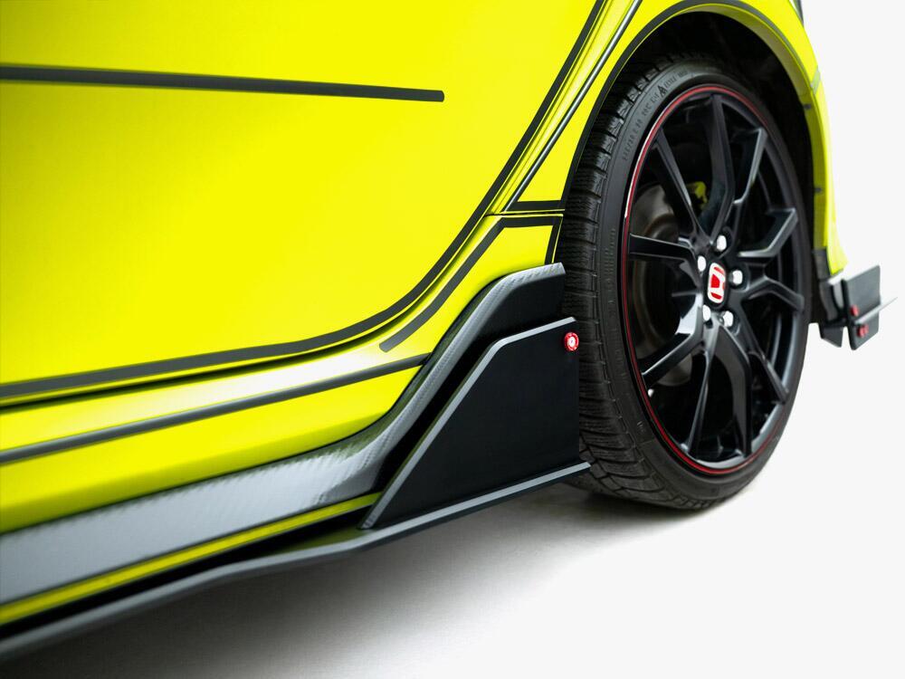 Street PRO Side Skirt Diffusers Honda Civic Type-R Mk10 / Mk10 Facelift