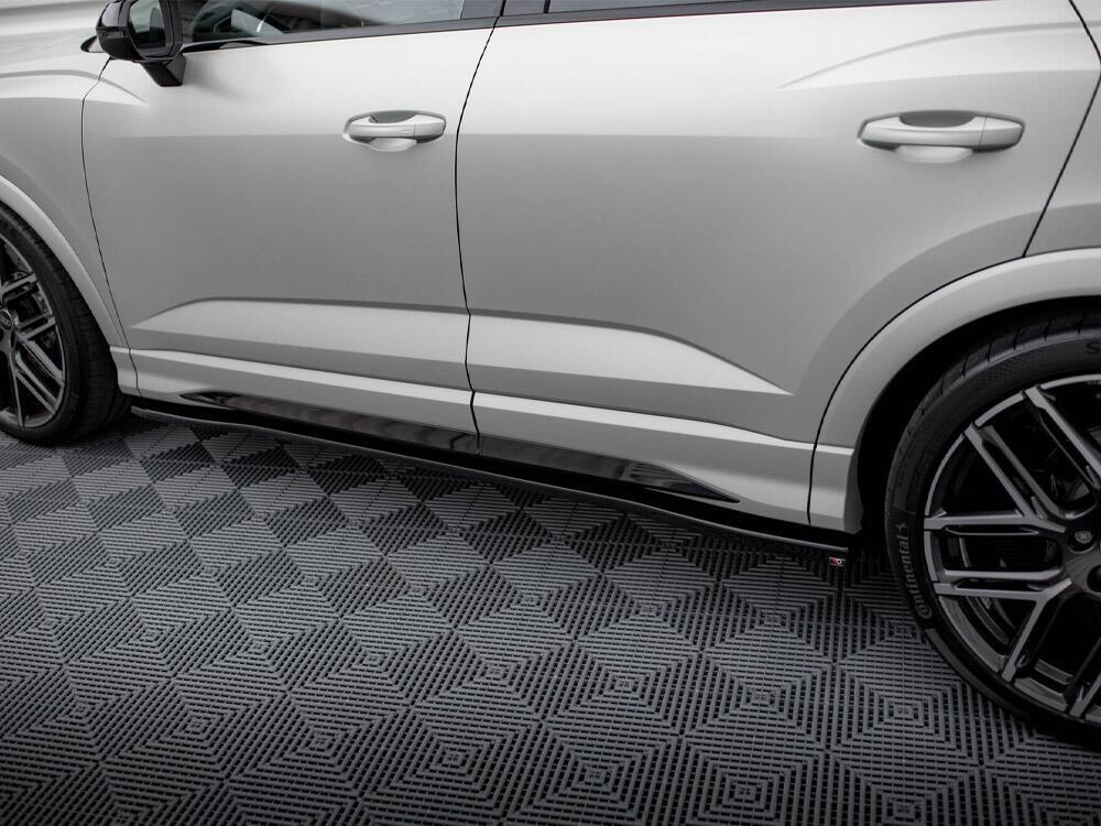 Side Skirts Diffusers V.2 Audi Q3 S-Line / RSQ3 F3