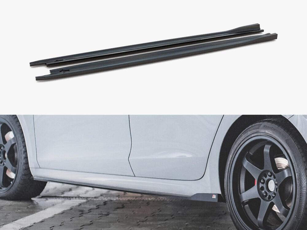 Side Skirts Diffusers V.3 Skoda Octavia RS Mk4