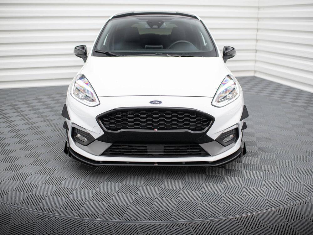 Front Splitter V.4 + Flaps Ford Fiesta ST / ST-Line Mk8