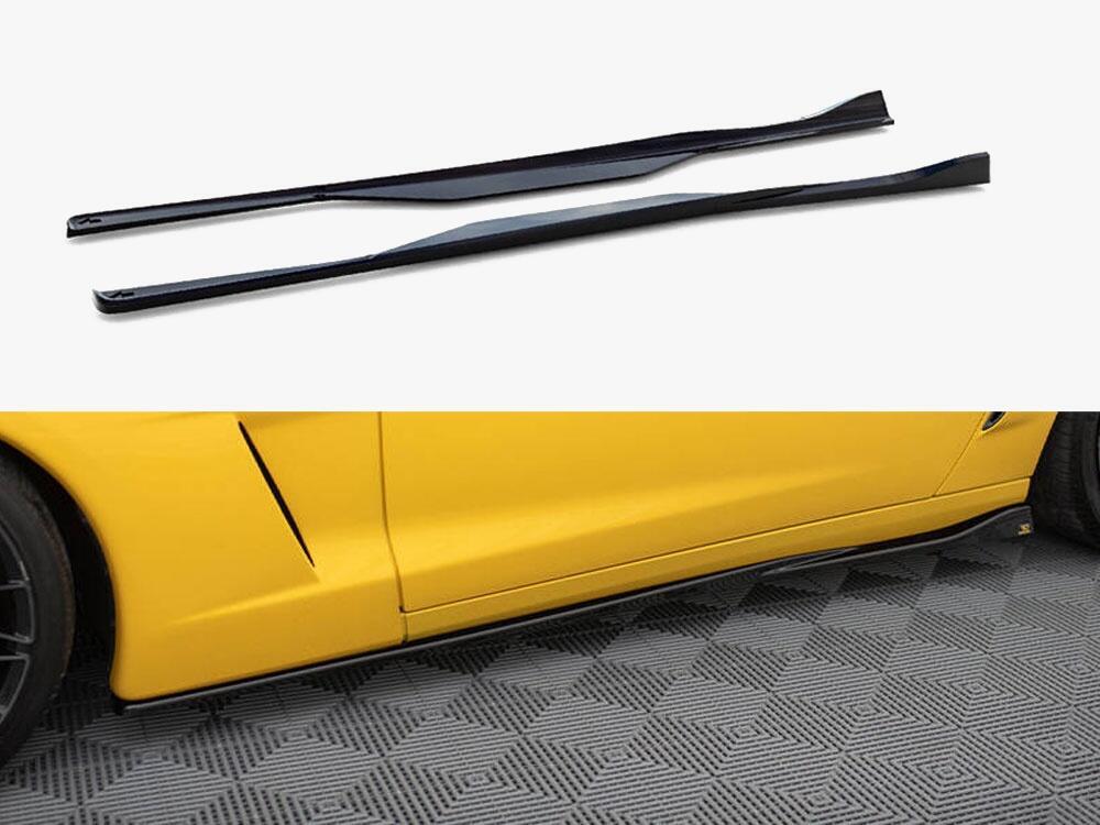 Side Skirts Diffusers Chevrolet Corvette C6