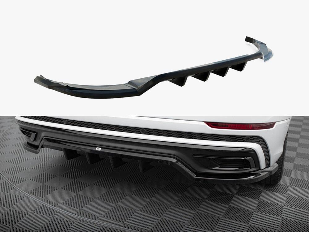 Central Rear Splitter (Vertical Bars) Audi Q8 S-Line Mk1