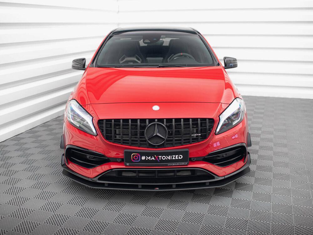 Street PRO Front Splitter Mercedes-Benz A 45 AMG Aero W176 Facelift