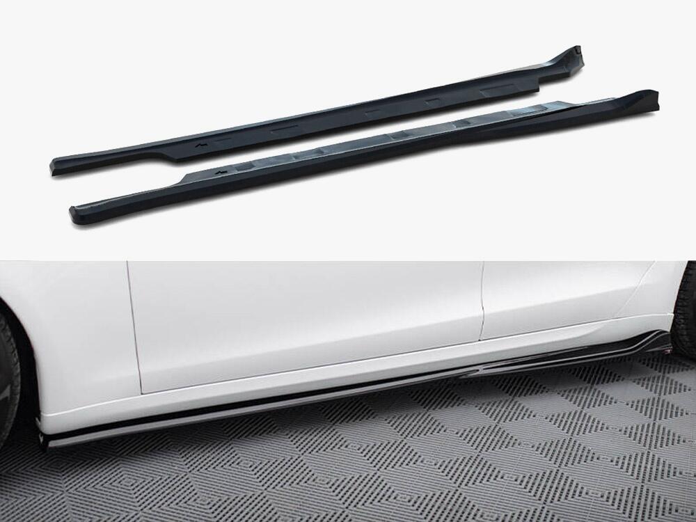 Side Skirts Diffusers V.1 Tesla Model S Plaid Mk1 Facelift
