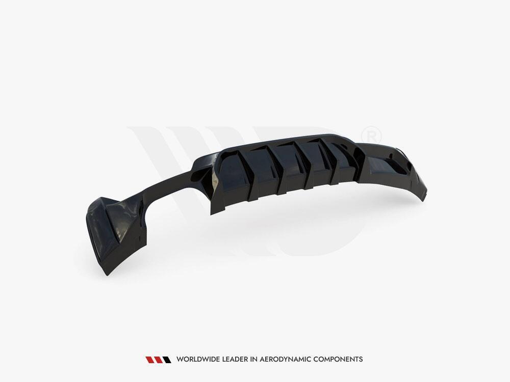 Rear Valance BMW 4 Coupe / Gran Coupe / Cabrio M-Pack F32 / F36 / F33 (Version with exhaust on one side)