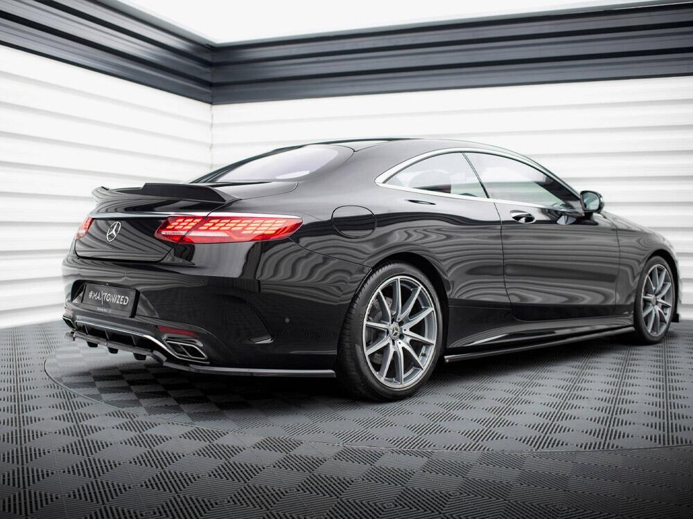 Rear Splitter (Vertical Bars) Mercedes-Benz S Coupe AMG-Line C217 Facelift