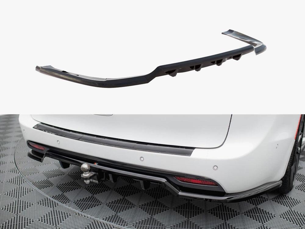 Central Rear Splitter (Vertical Bars) Chrysler Pacifica Mk2 Facelift