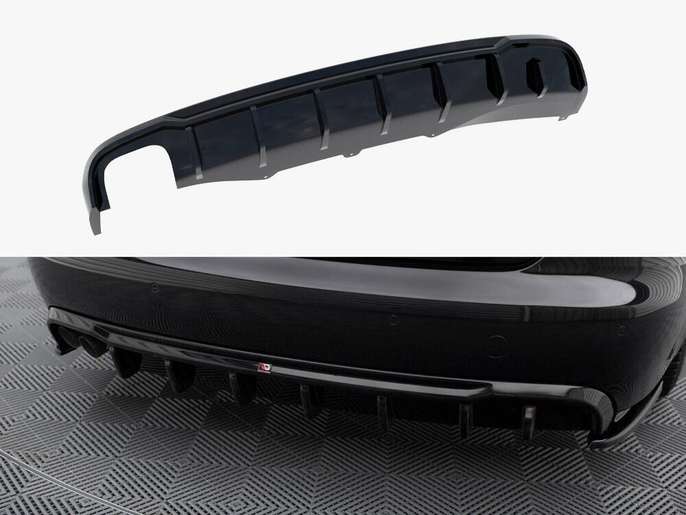 Rear Valance Audi A4 B8 (Single side dual exhaust version)