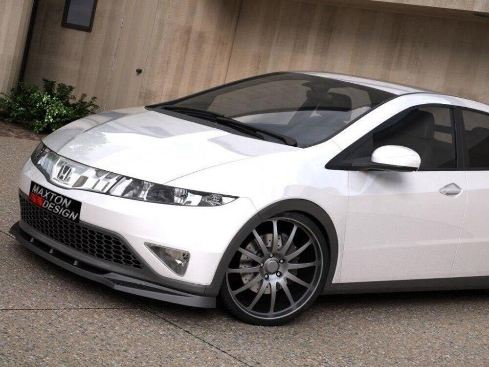 Front Splitter Honda Civic Mk8 - Carbon Look
