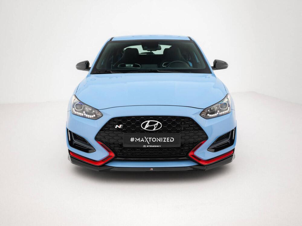 Front Splitter V.1 Hyundai Veloster N Mk2
