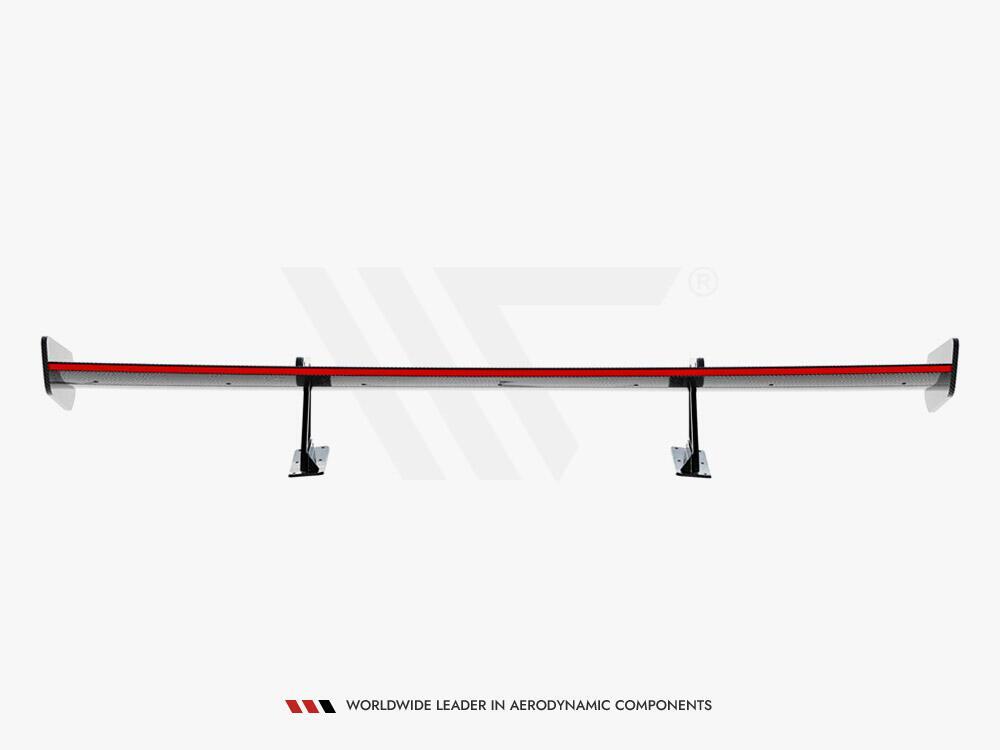 Carbon Spoiler With Upper Swan Mounting + LED Mercedes-Benz CLA Coupe C118 / C118 Facelift