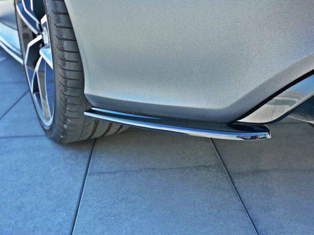 Rear Side Splitters V.1 Audi RS7 C7 - Textured