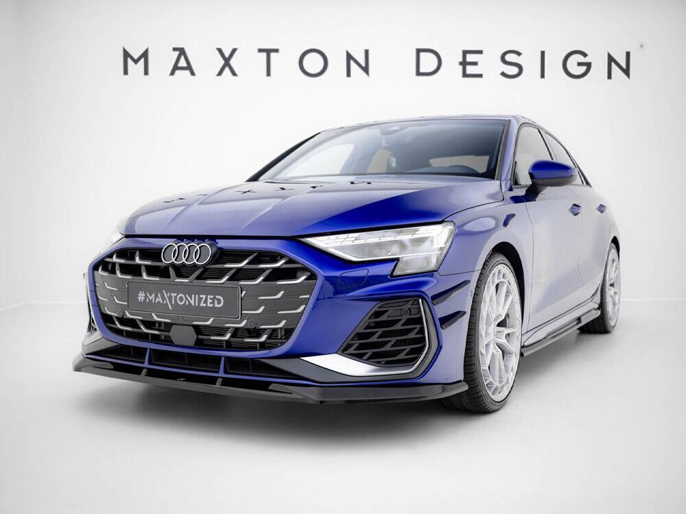 Front Bumper Wings (Canards) Audi A3 S-Line Sedan / S3 Sedan 8Y Facelift