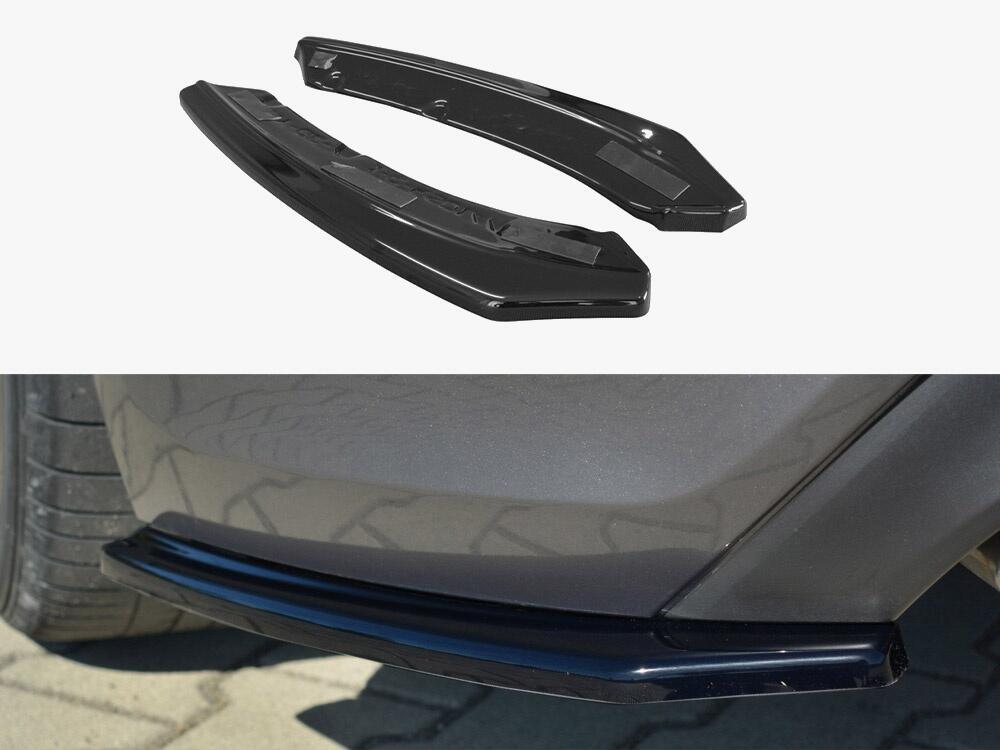 Rear Side Splitters Hyundai Genesis MK1 Coupe (2009-2012) - Carbon Look