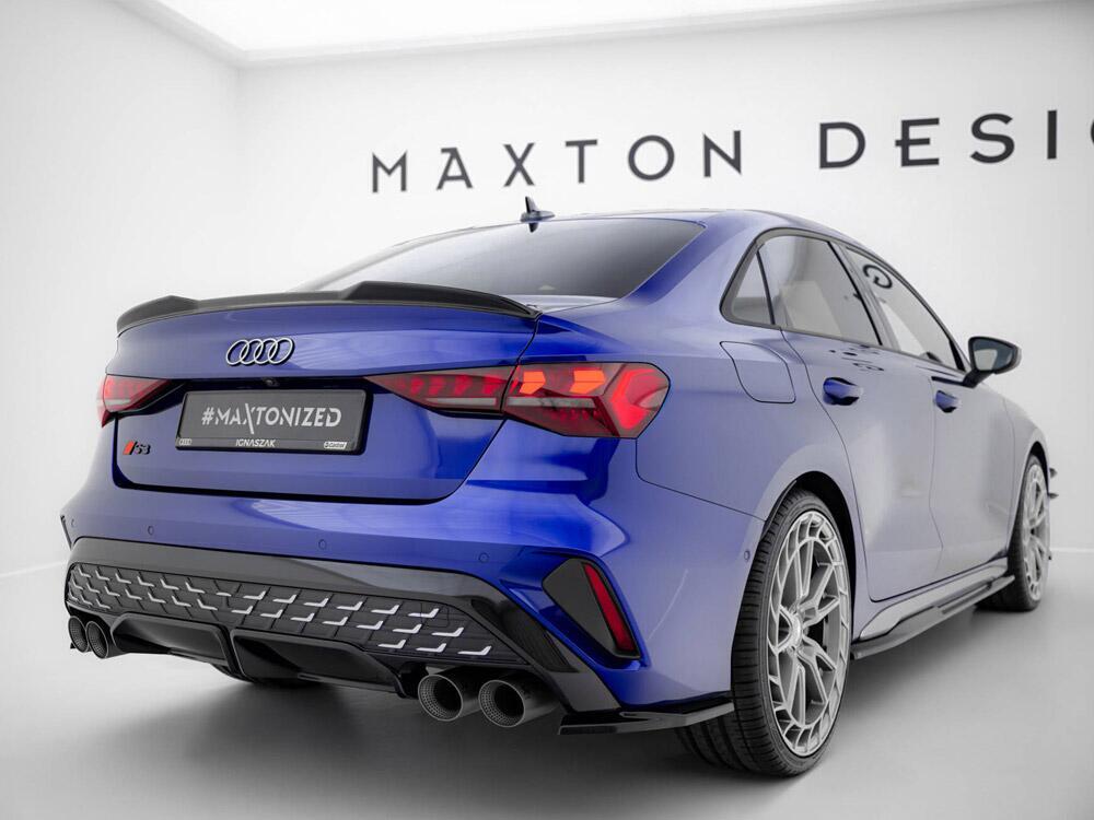 Spoiler CAP 3D Audi A3 S-Line Sedan / S3 Sedan 8Y Facelift