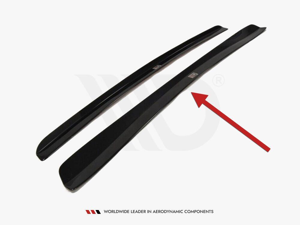 Bottom Spoiler CAP Subaru Impreza WRX STI (Blobeye) - Carbon Look