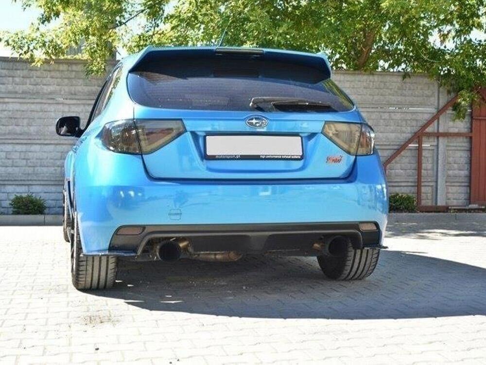 Rear Side Splitters Subaru Impreza WRX STI Mk3 - Carbon Look