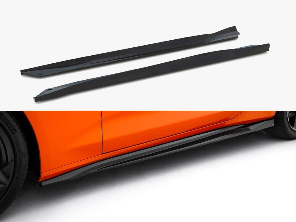 Side Skirts Diffusers V.2 Chevrolet Camaro SS Mk6 Facelift