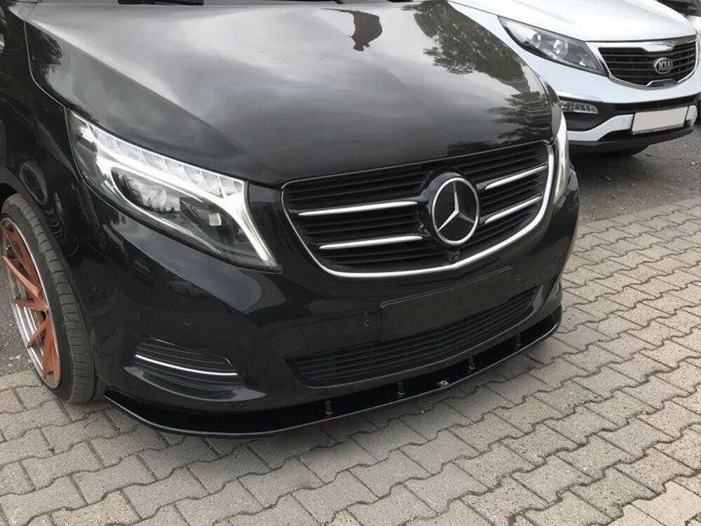 Front Splitter V.2 Mercedes V-Class W447 - Carbon Look