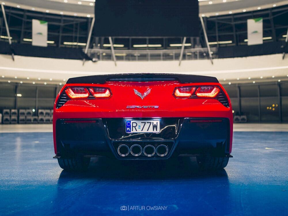 Rear Side Splitters V.1 Chevrolet Corvette Stingray / Grand Sport C7 - Textured