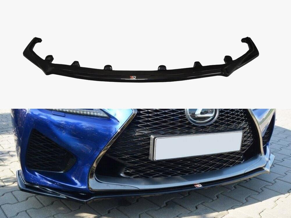 Front Splitter V.1 Lexus RC F (2014-2019) - Carbon Look