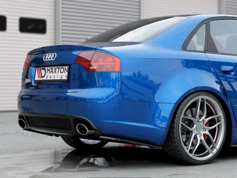 Rear Side Splitters V.1 Audi RS4 Sedan B7 - Textured