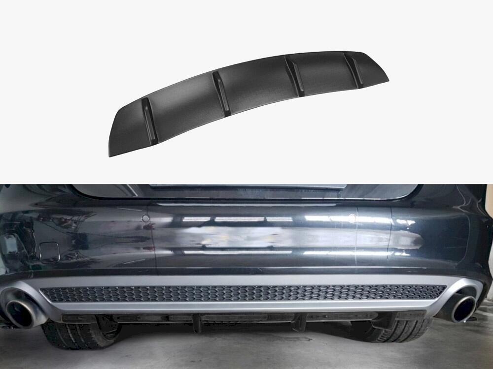 Rear Valance Audi A7 S-line C7 (2010-2014) - Carbon Look