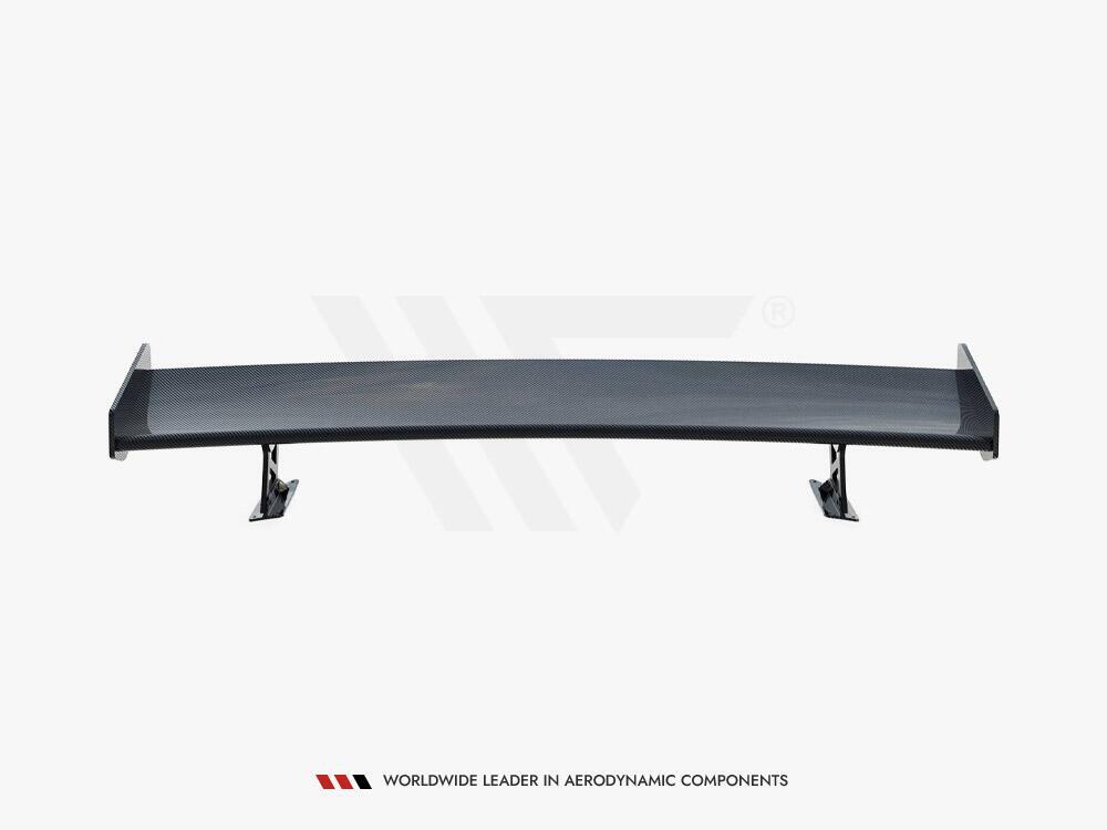 Carbon Spoiler With External Brackets Uprights Audi A3 / A3 S-Line / S3 / RS3 Sedan 8V / 8V Facelift