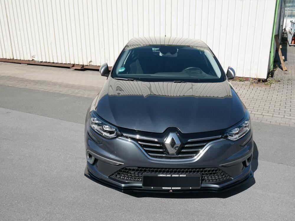 Front Splitter Renault Megane MK4 Gt-line (2016-) - Carbon Look