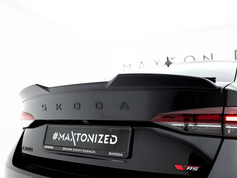 Spoiler CAP 3D Skoda Octavia RS / Sportline / Standard Liftback MK4 / Mk4 Facelift