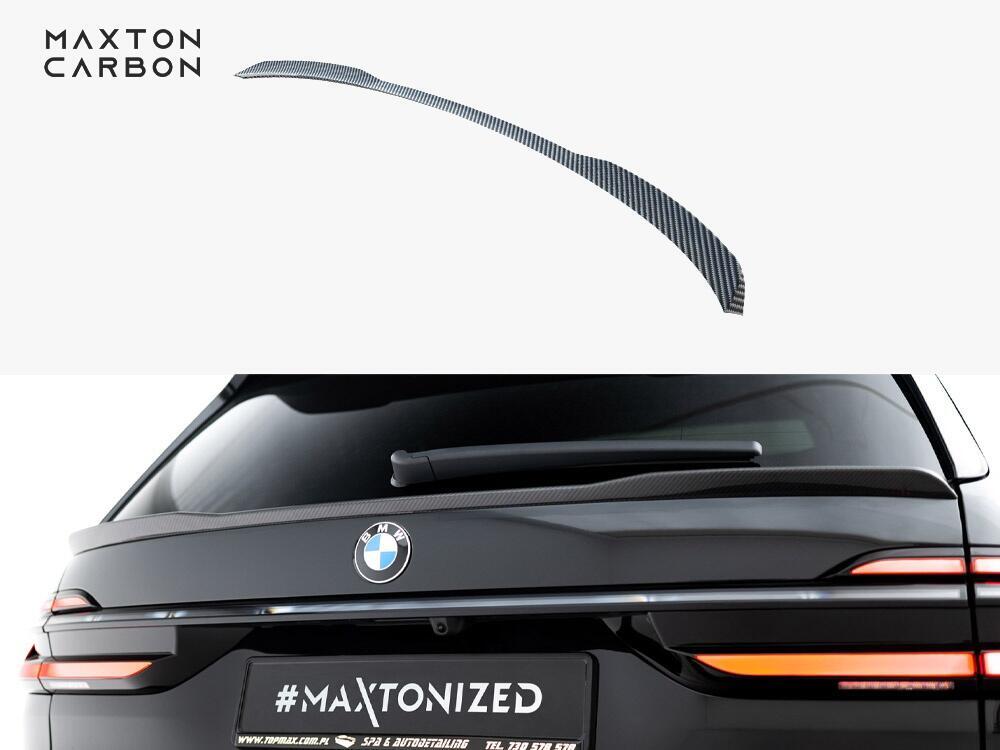 Prepreg Carbon Fiber Tailgate Spoiler (Lower) BMW X7 M-Pack G07 Facelift