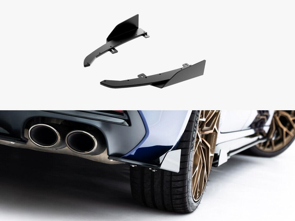 Street PRO Rear Side Splitters + Flaps Audi S5 Sedan / Avant B10