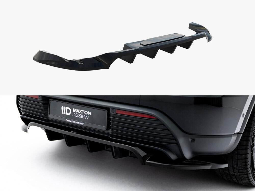 Rear Splitter (Vertical Bars) Porsche Macan EV Mk1