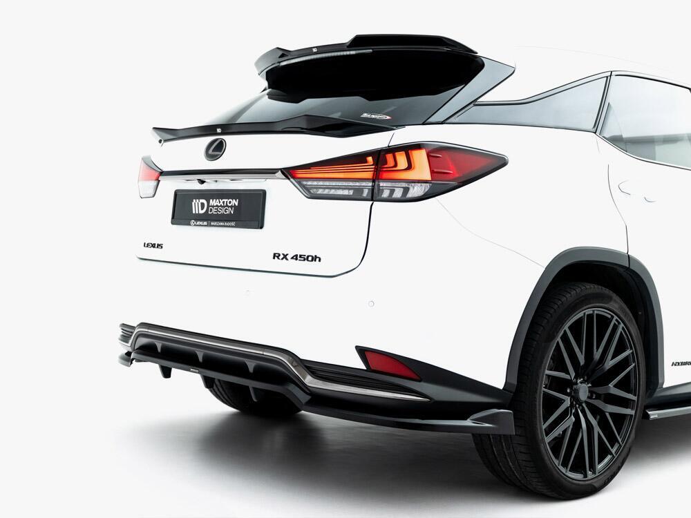 Rear Splitter (Vertical Bars) Lexus RX F-Sport Mk4 Facelift