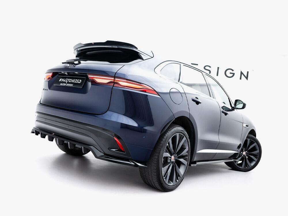 Rear Splitter (Vertical Bars) Jaguar F-Pace R-Sport Mk1 Facelift