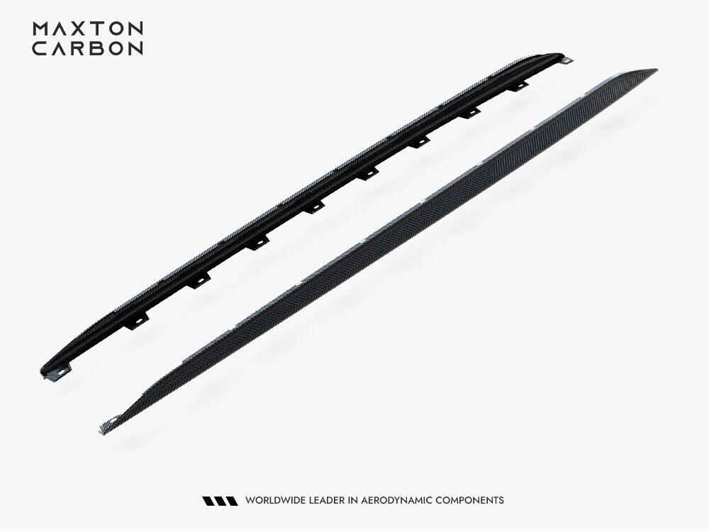 Prepreg Carbon Fiber Side Skirts V.2 Audi RS3 Sedan 8Y Facelift