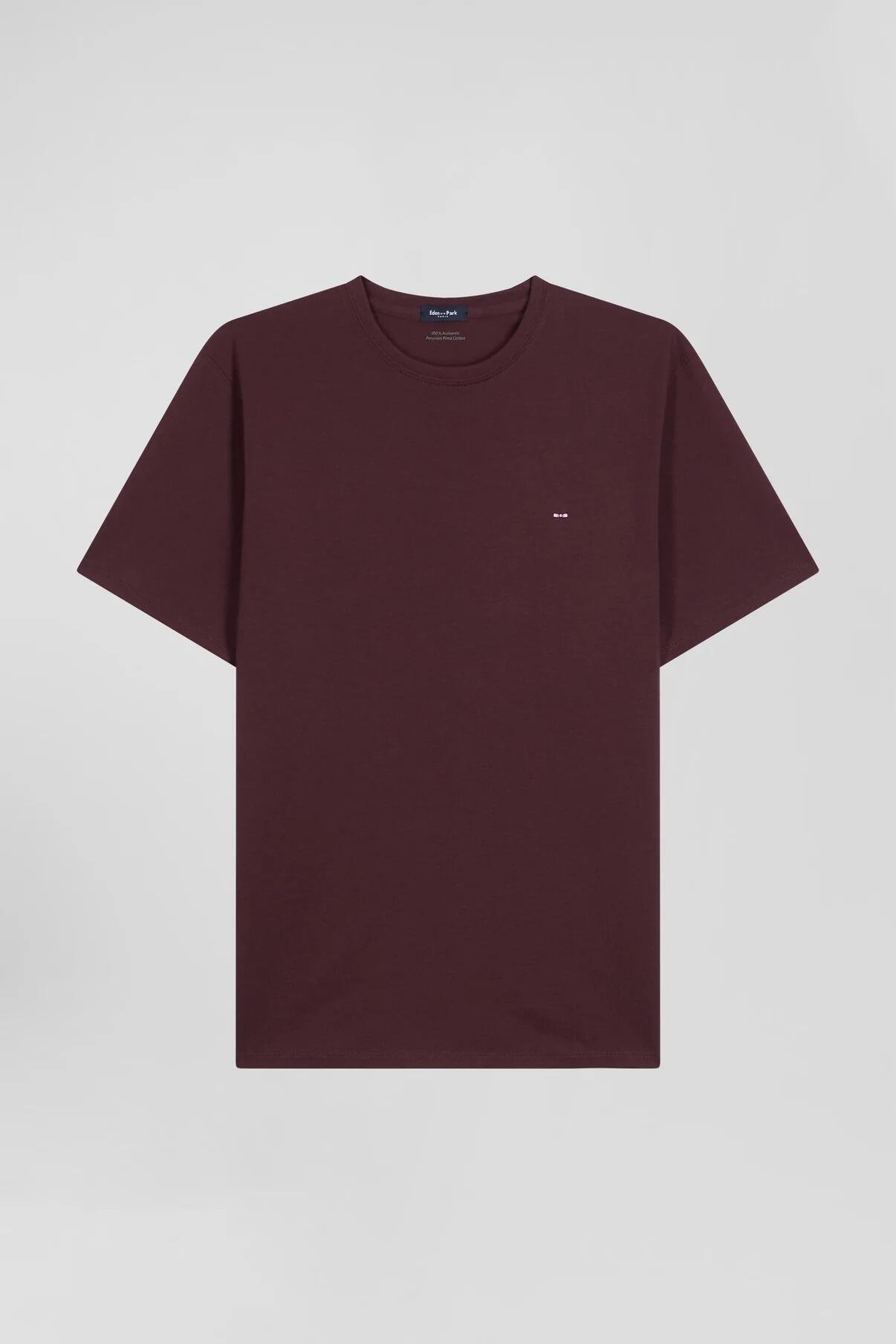 Eden Park Men's Regular Fit T-Shirt in Wine