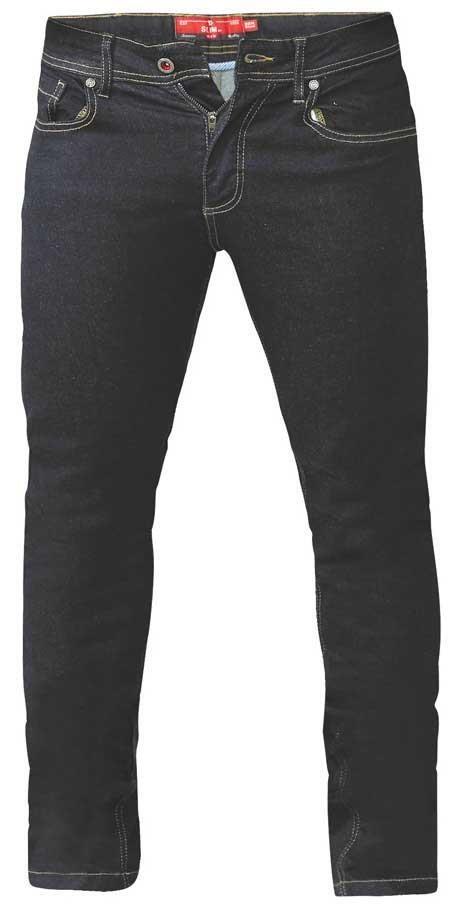 D555 Cedric indigo stretch denim jeans for big & tall