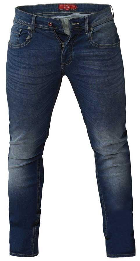 D555 Ambrose vintage blue jeans for big and tall men