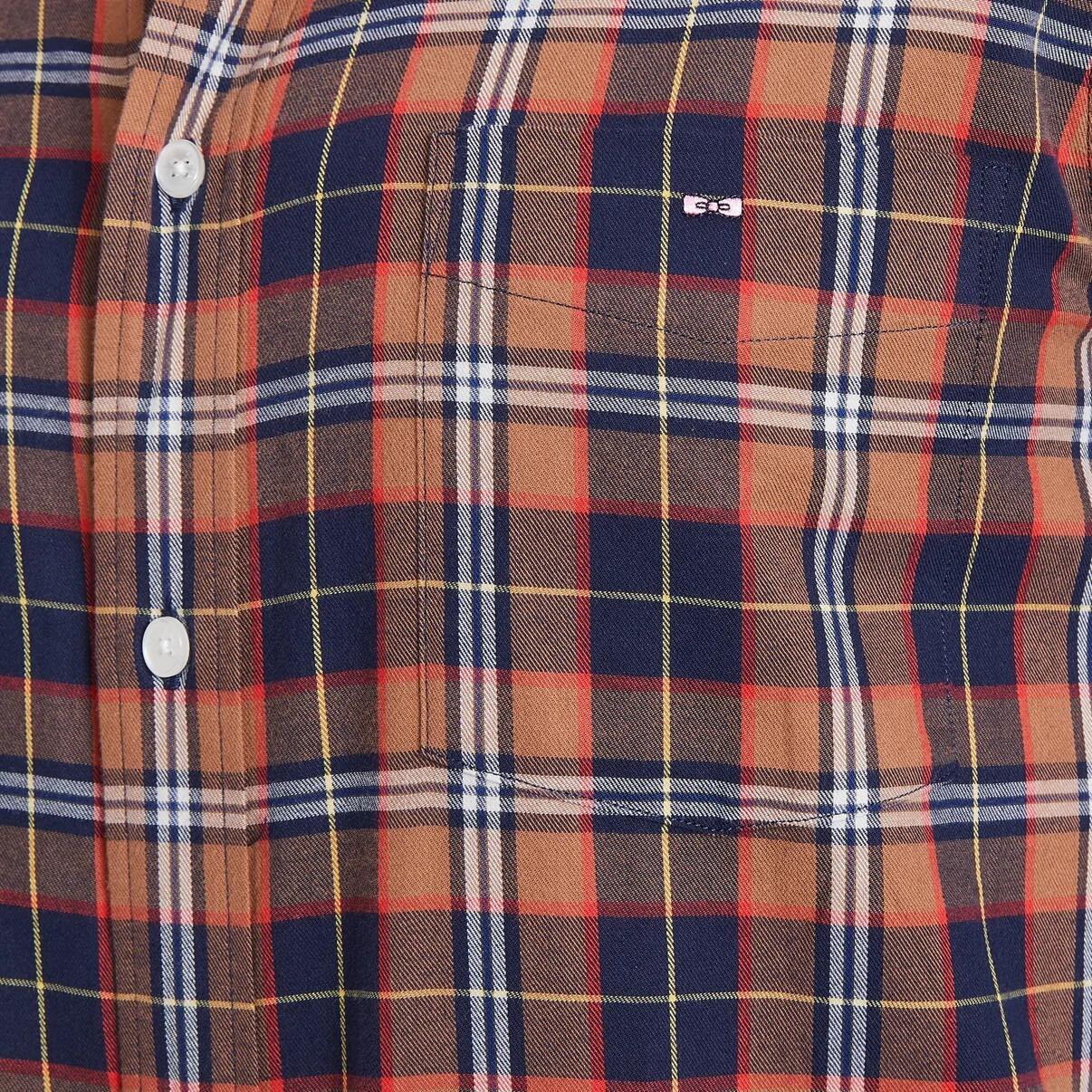 Eden Park Check Shirt with chest pocket and small Eden Park Logo