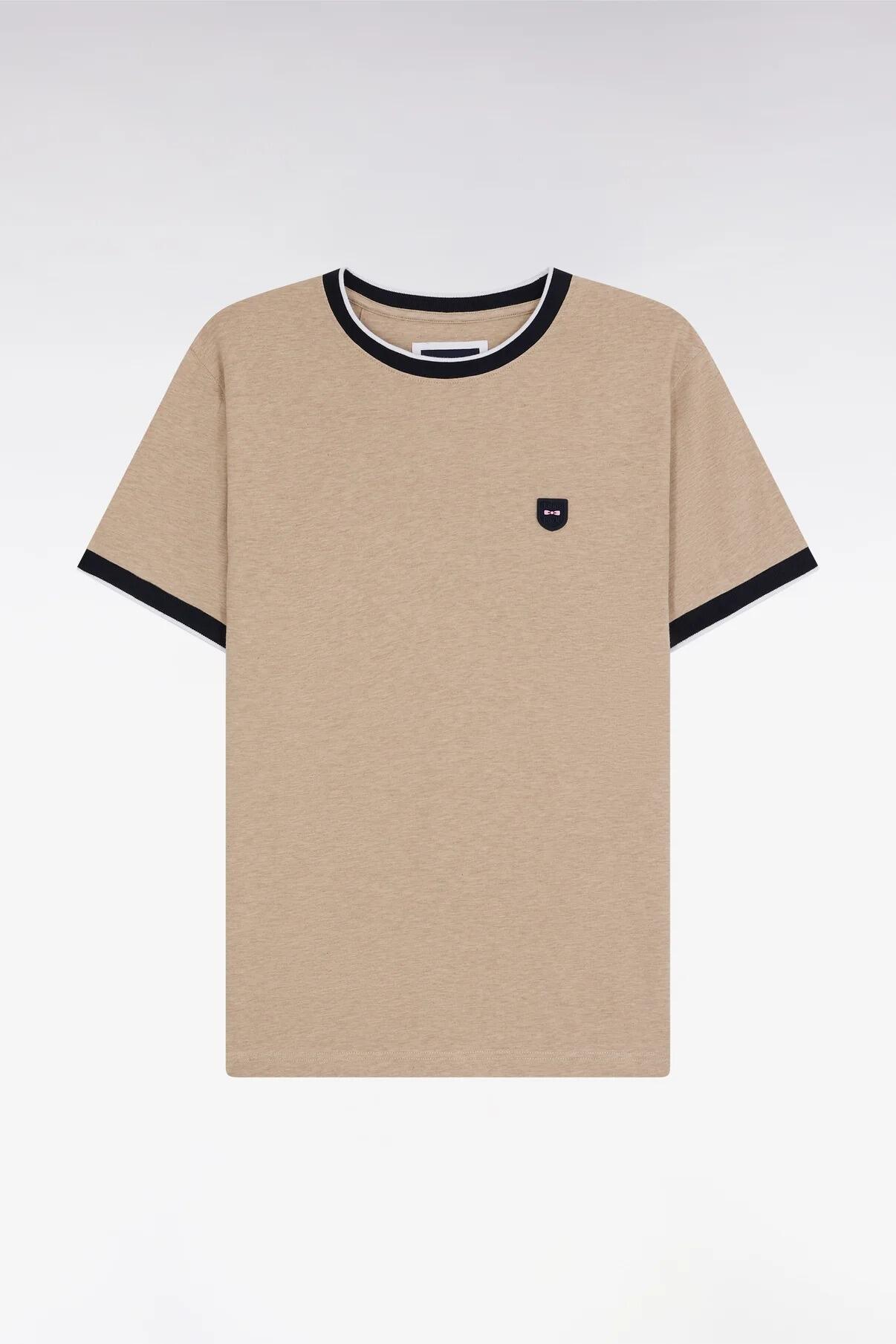 Eden Park cotton t-shirt round neck straight fit