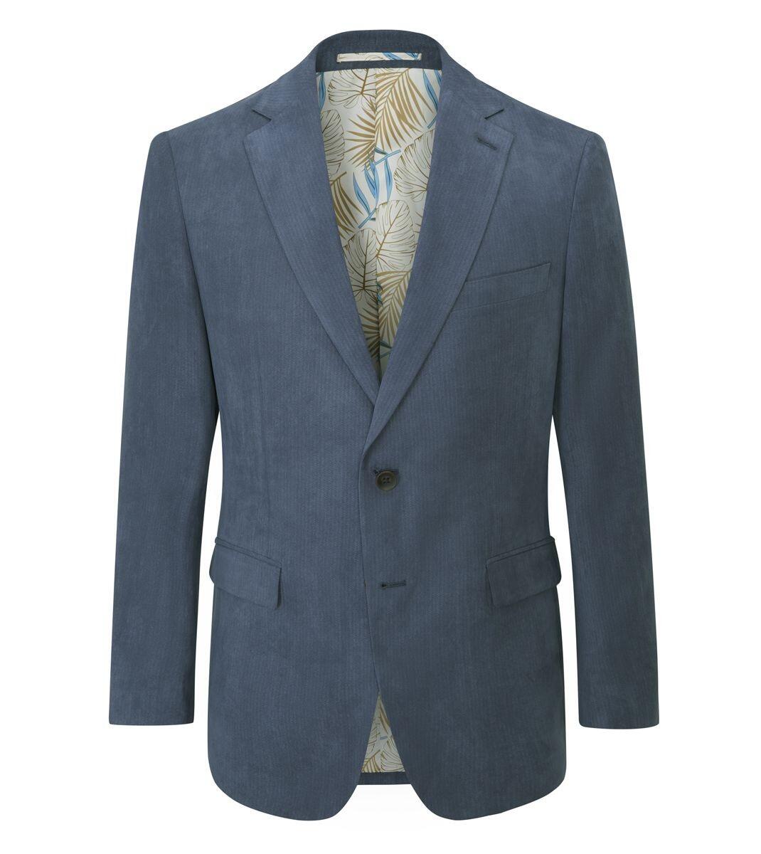 Men’s big & tall Padua Soft Touch Jacket Blue – versatile styling