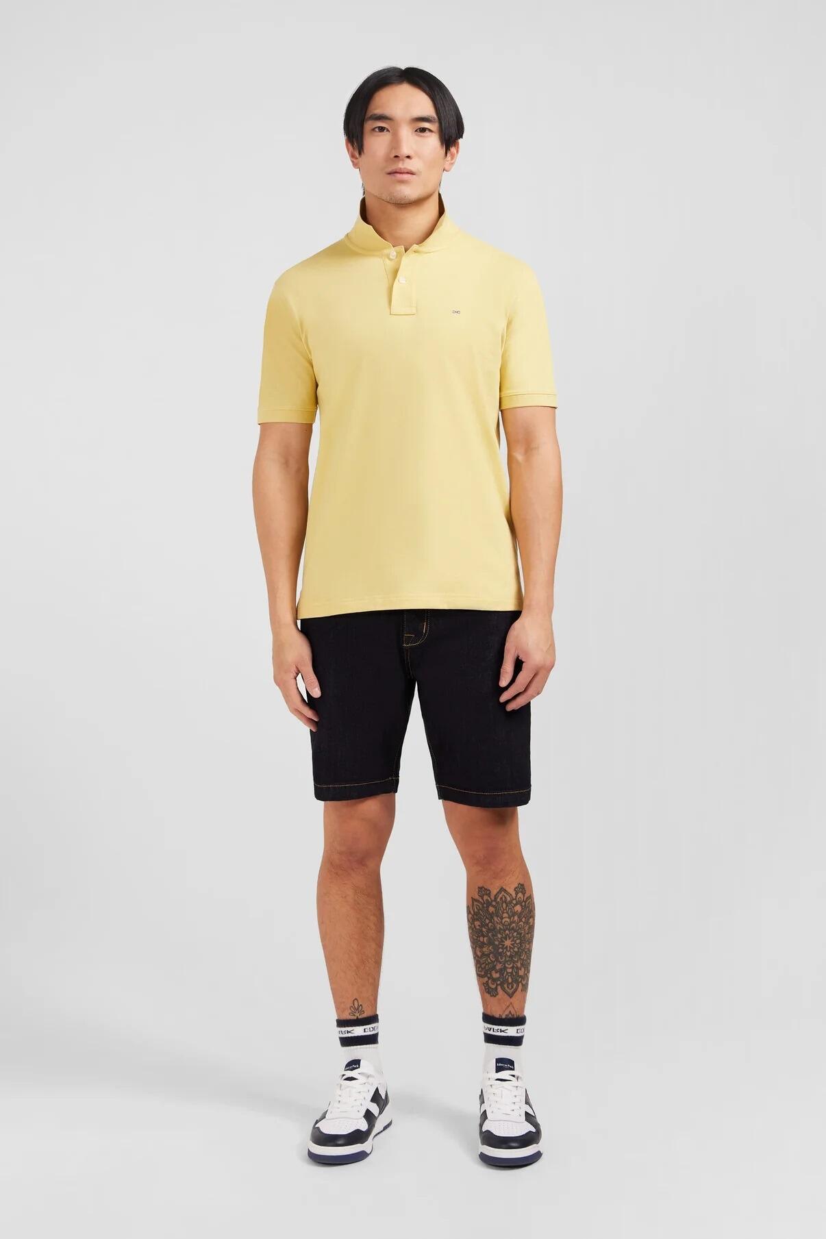 Men's Eden Park Polo shirt with embroidered chest logo