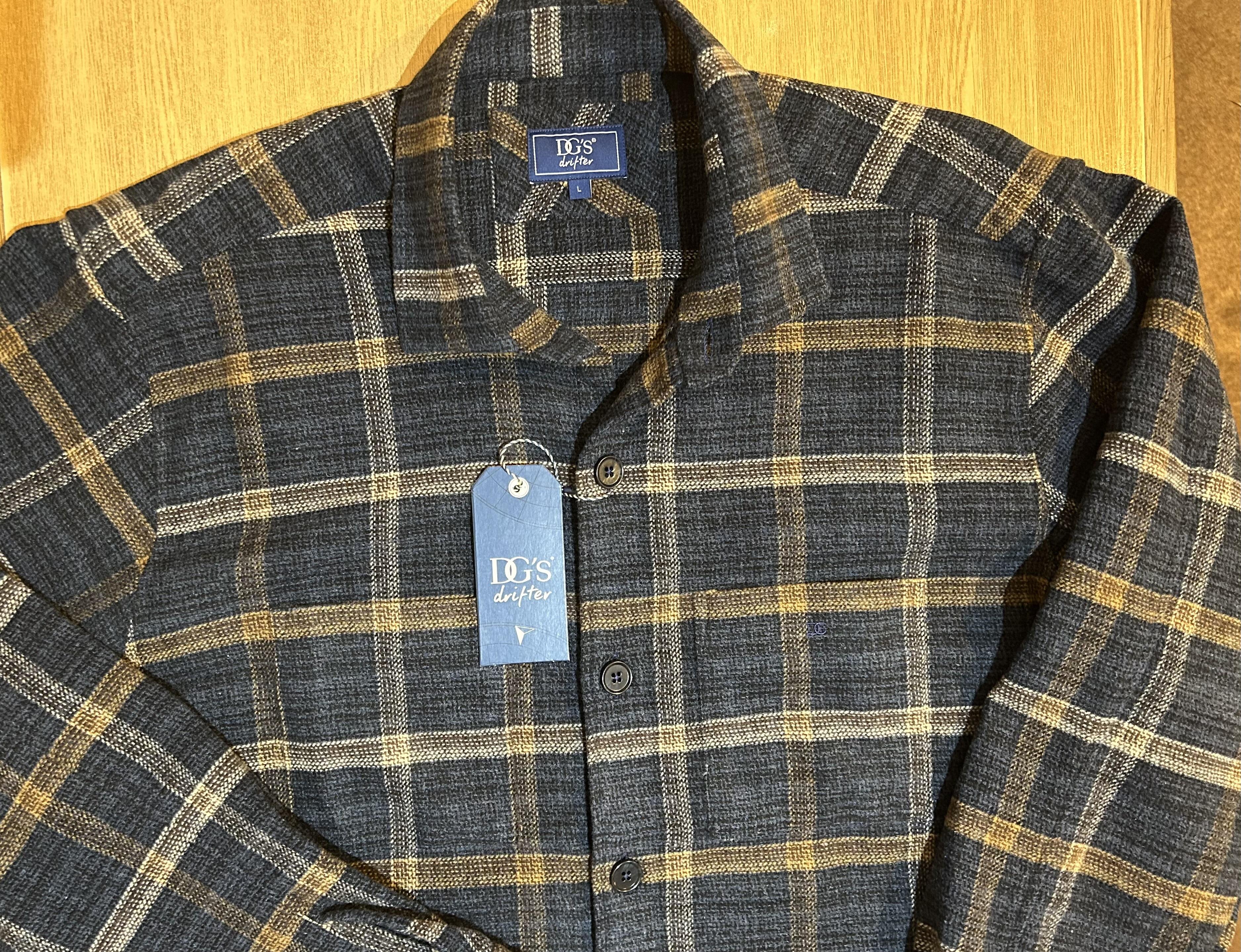 Warm Weight Men's Check Overshirt