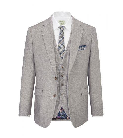 Skopes Jude stone jacket with floral print lining